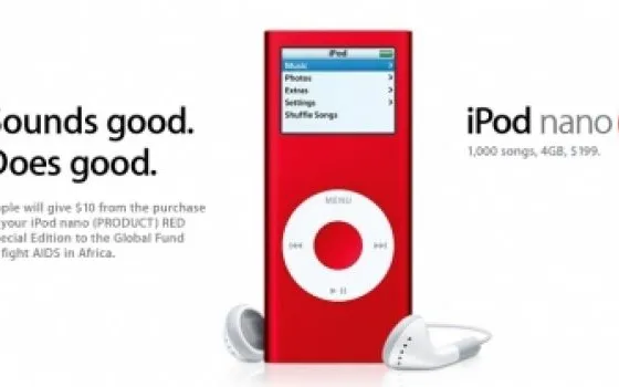 Ecco l'iPod nano 