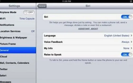 Siri sbarca su iPad ma resta muta