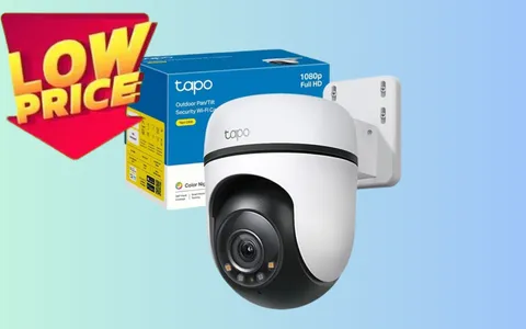 Telecamera Wi-Fi da esterno Tapo al prezzo minimo storico (-30%)