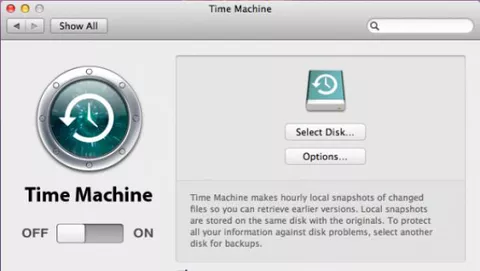 Mac OS X Lion attiva Time Machine anche sui dischi locali