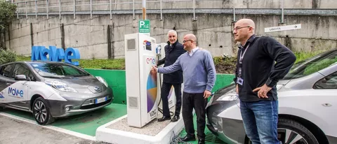 Enel e Nissan promuovono il car sharing elettrico