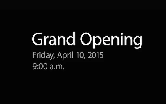 Apple Watch, il 10 aprile Inaugurazione a Londra, Parigi, Tokyo