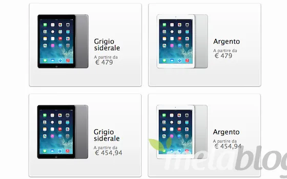 Apple introduce gli Sconti Educational anche su iPad Air e iPad mini