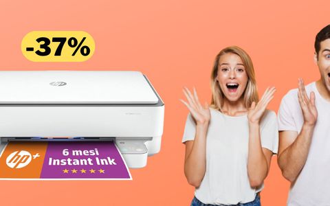 HP Envy: oltre 45€ di sconto sulla stampante multifunzione 6020e (-37%)