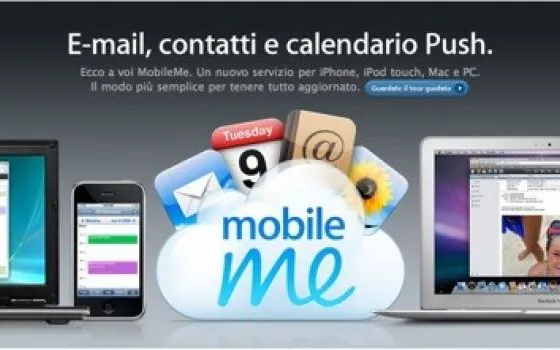 MobileMe disponibile in pre-ordine su Apple Store