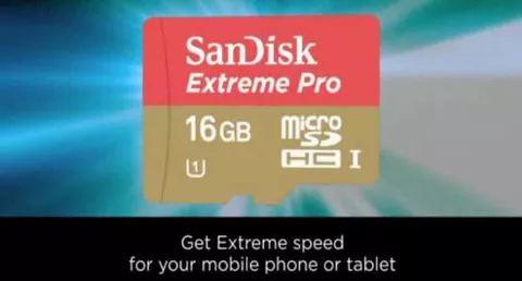 SanDisk, la microSD più veloce al mondo