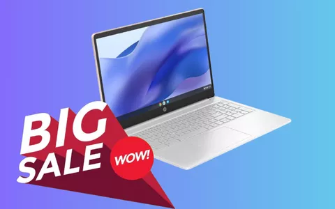 HP Chromebook 15a: il pc portatile PIU' PRESTANTE oggi in SOTTOCOSTO