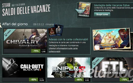 MacSconti su Melablog: i Saldi delle Vacanze su Steam