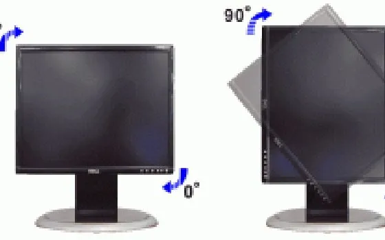 Ruotare il monitor con un doppio click