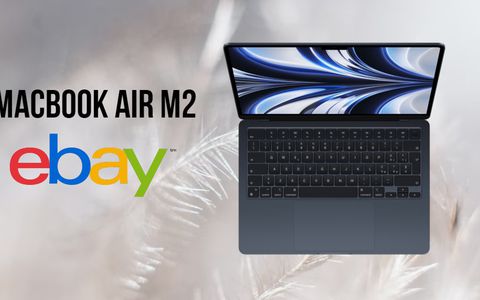 MacBook Air M2: SCONTO IMMEDIATO di 230 euro su eBay