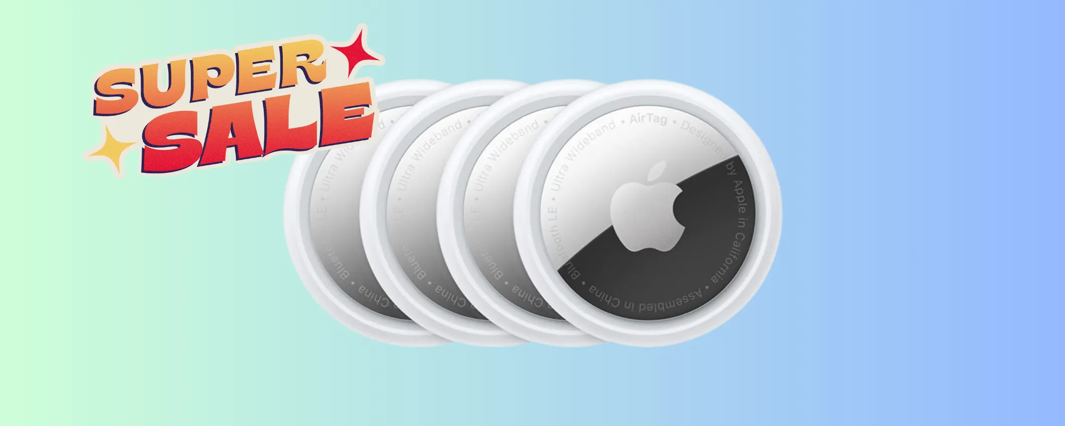 Set da 4 Apple Airtag al prezzo minimo storico: solo su Amazon