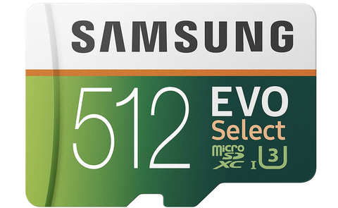 microSD Samsung super performante, 512GB a 76€