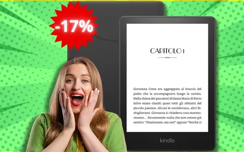 Kindle Paperwhite in SUPER PROMO: acquistalo oggi, prezzo IN CALO (-17%)