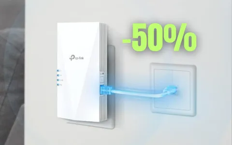 Ripetitore WiFi TP-Link per una connessione ultra-veloce (-50%)