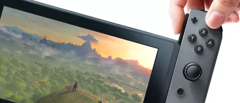 Il display touchscreen di Nintendo Switch