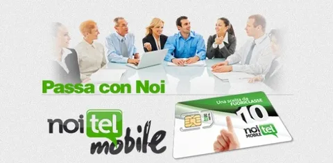 Noitel Mobile: le tariffe per l'utenza privata