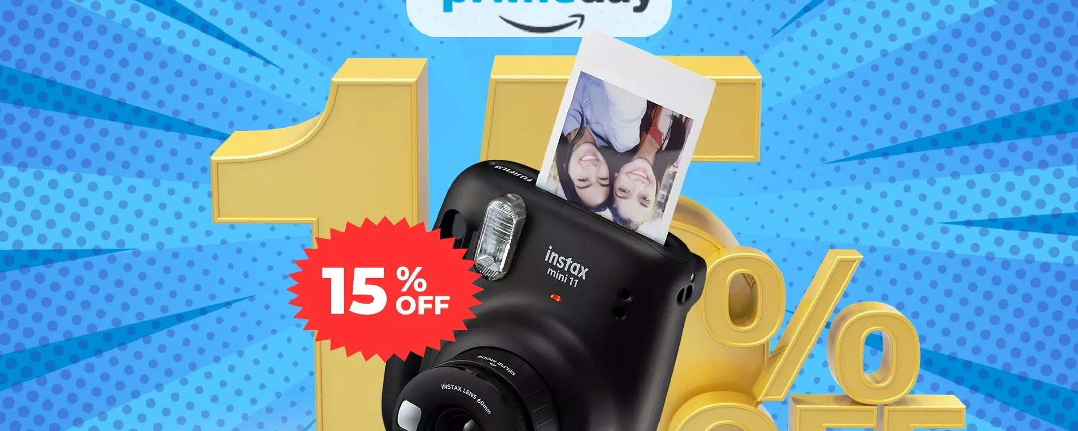 Prime Day 2023: Fujifilm Instax Fotocamera Istantanea a soli 59€ su Amazon!