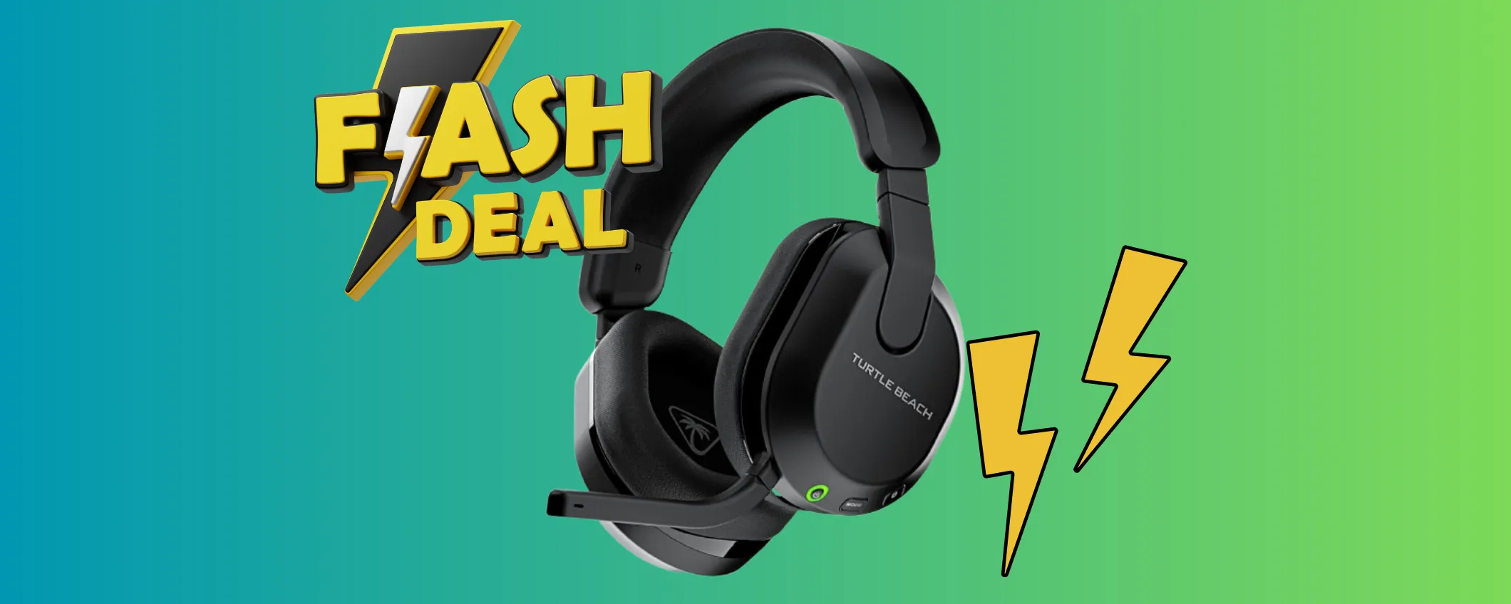 Cuffie da Gioco Turtle Beach in sconto bomba: oggi le paghi meno di 70€