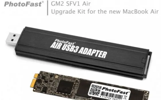 PhotoFast: SSD ancora più veloci per i nuovi MacBook Air