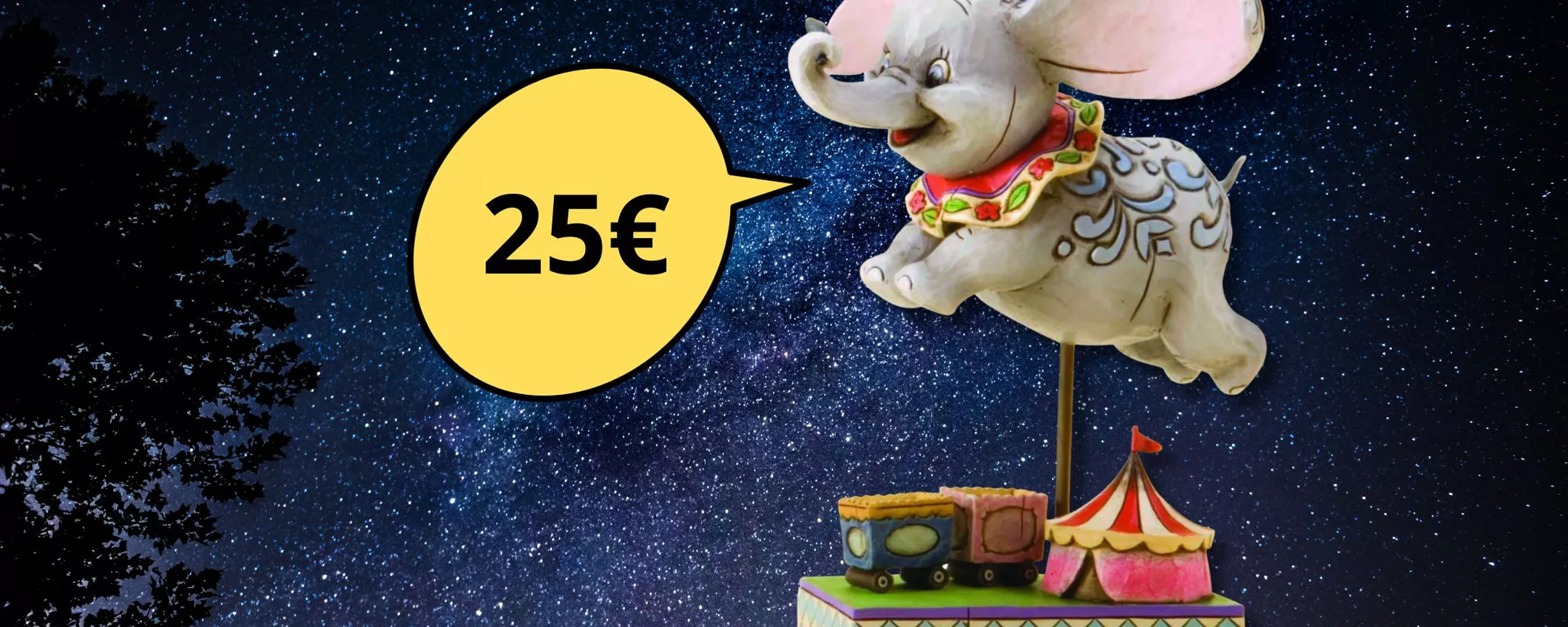 Splendida statuina Dumbo della Disney Tradition a soli 25 euro: un pezzo imperdibile!