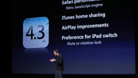 Apple rilascia iOS 4.3 in anticipo