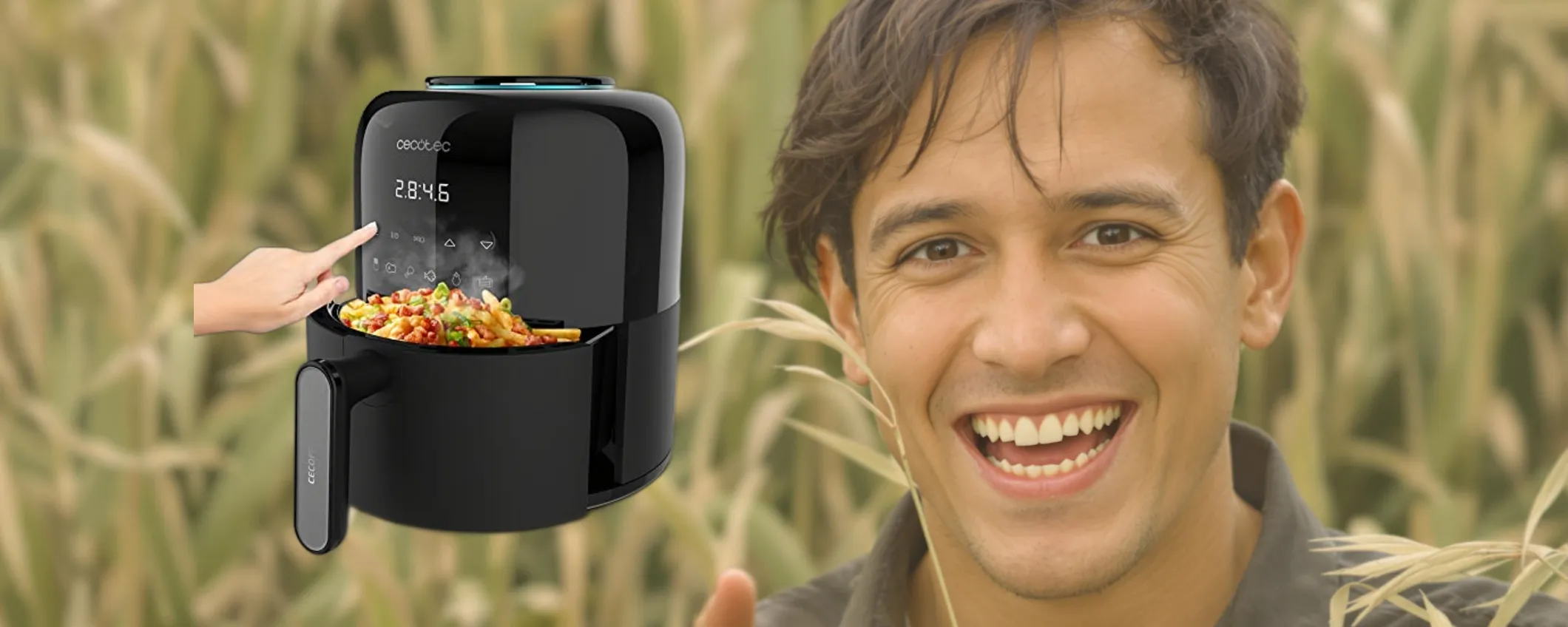 Cottura sana e croccante con Cecotec Cecofry Pixel 2500 Touch