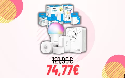 MULTI KIT TP-Link: Allarme, lampadina smart, sensori e non solo a 74€!