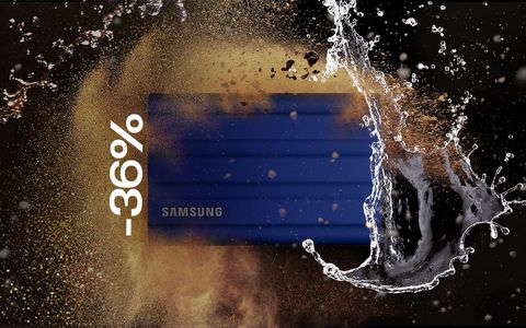 Samsung Memorie T7 Shield: il super SSD portatile è SCONTATO di oltre 110€