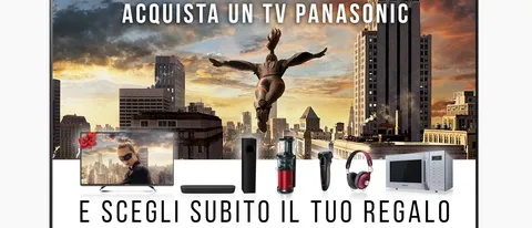 Panasonic, tanti regali acquistando una nuova TV