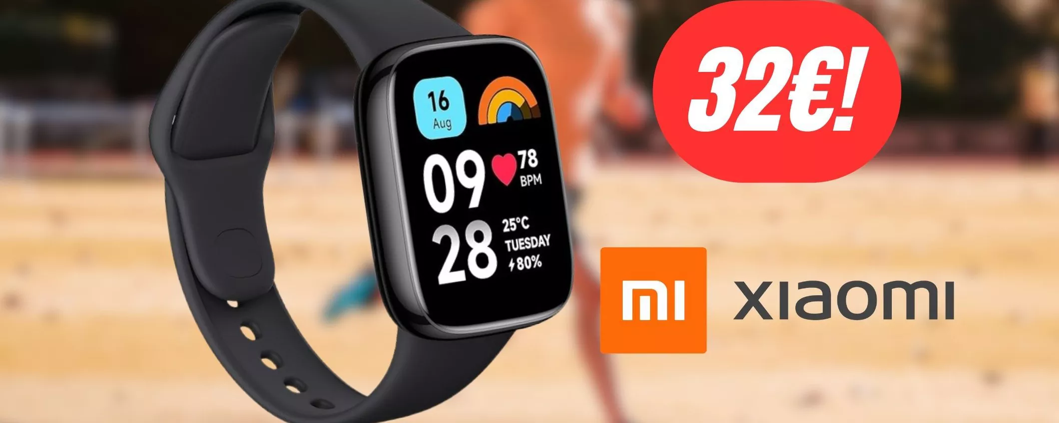 Con questo smartwatch Xiaomi hai tutto a portata di polso (-18%!)