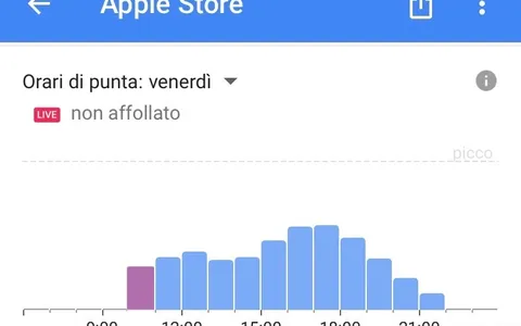 Google Maps, scoprire l'affollamento di un negozio in tempo reale su iPhone