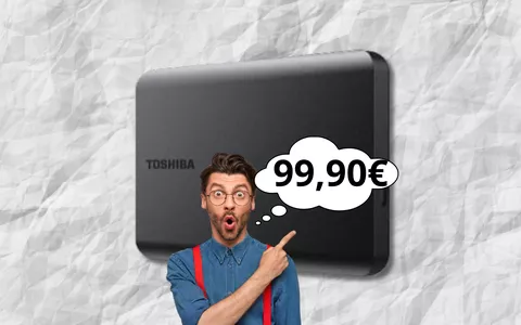 L'Hard disk Toshiba da 4TB a questo prezzo non lo trovi più: scopri l'OFFERTA!