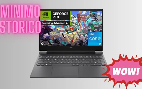 Notebook HP Victus 16 al suo prezzo minimo storico: solo su Amazon
