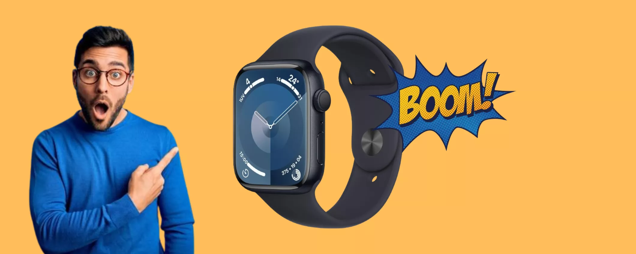 Crolla il prezzo dell'Apple Watch Series 9: offerta limitata su Amazon