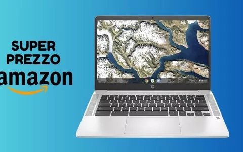 SUPER portatile HP Chromebook a SUPER PREZZO su Amazon (solo 229 euro)