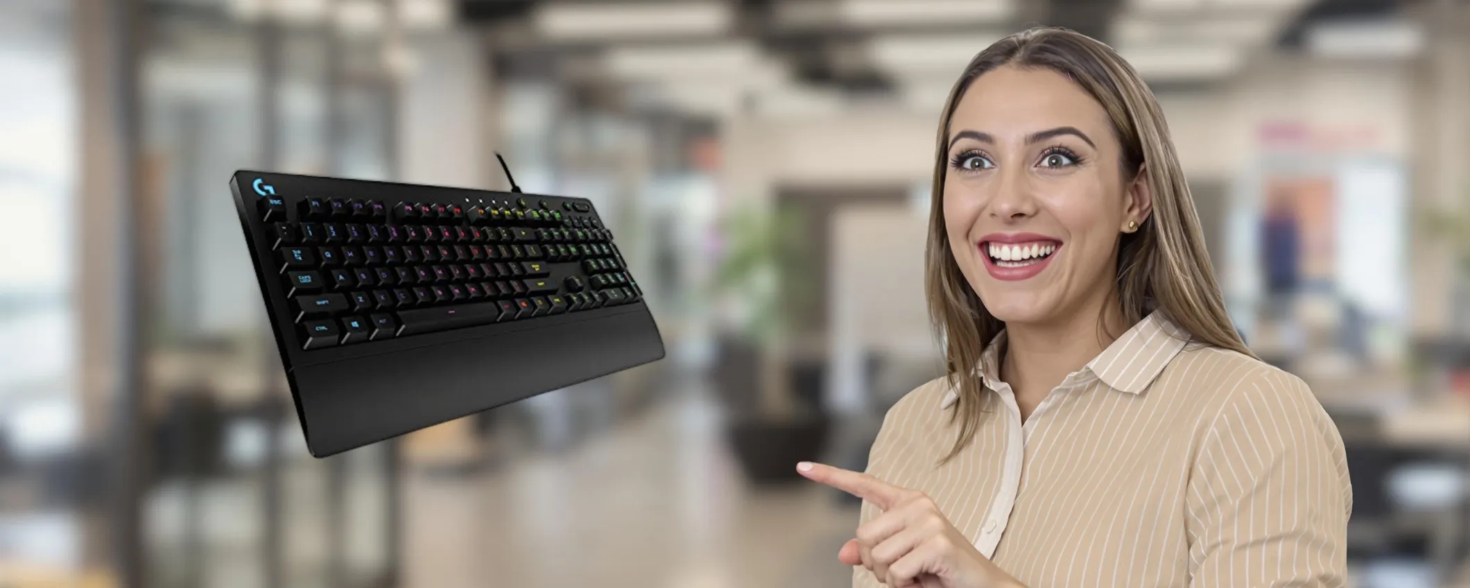Tastiera da gaming Logitech: la più desiderata su Amazon, oggi è tua a soli 38€