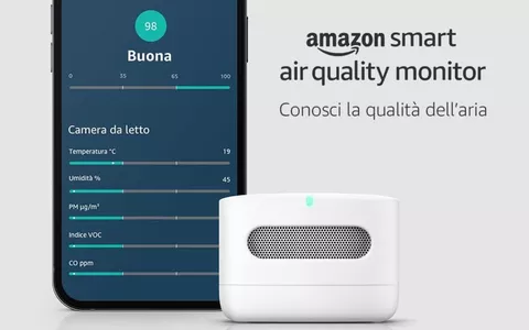 Amazon Smart Air Quality Monitor: Controlla la qualità dell'aria a soli 49€