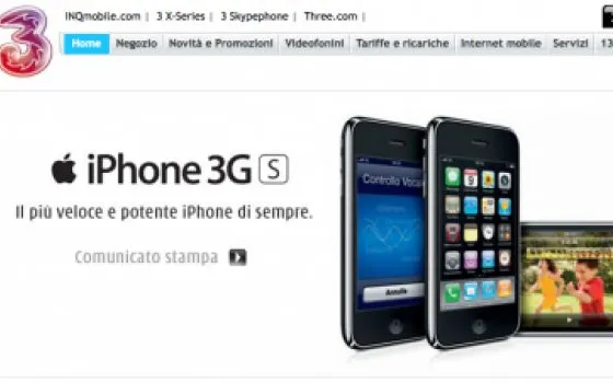 H3G ce l'ha fatta: iPhone 3G S disponibile da Luglio