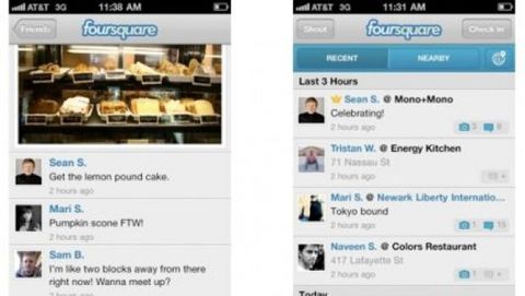 Foursquare aggiorna l'applicazione per iPhone: debuttano le funzioni fotografiche