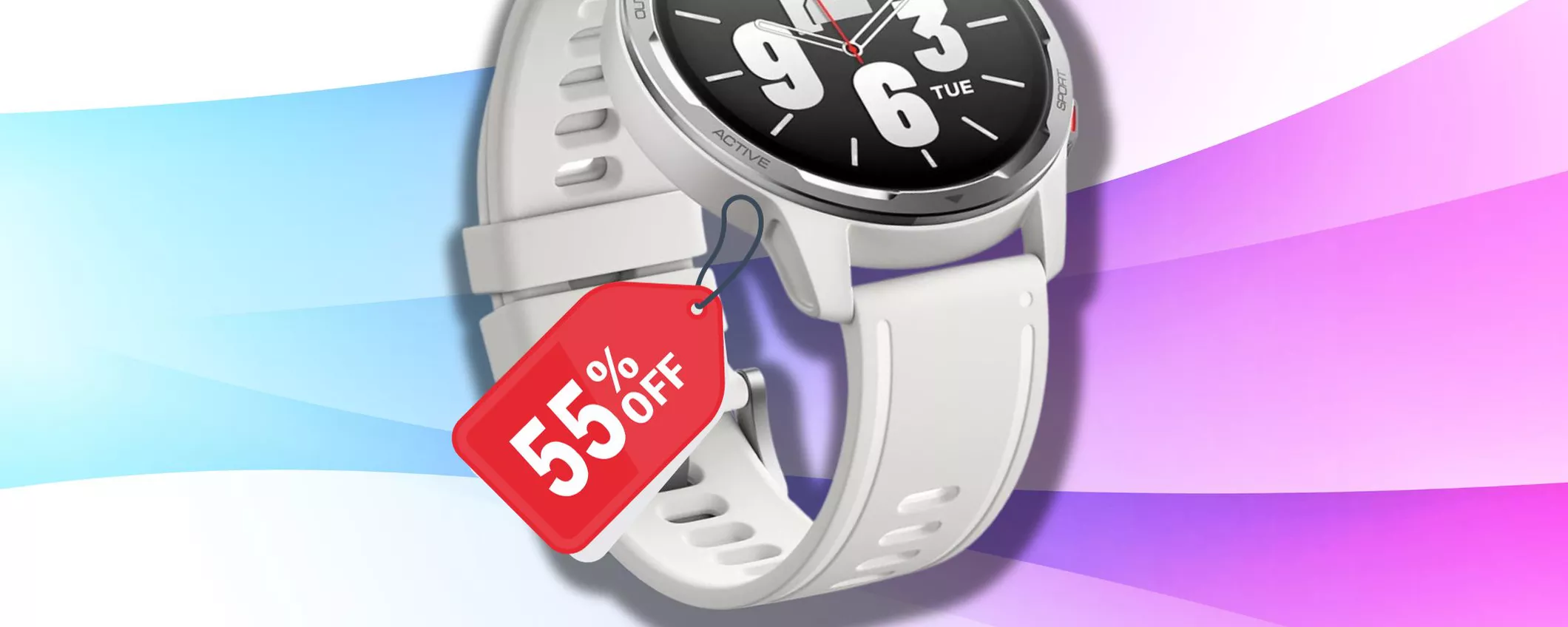 Xiaomi Watch S1 Active: a 100€ DI SCONTO è imperdibile su Amazon!