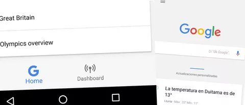 Google Now: arriva la scheda Dashboard