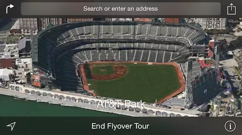 iOS 8, Apple aggiorna FlyOver in attesa dell'Evento di Presentazione di iPhone 6
