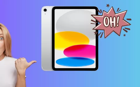 Apple iPad 2022 in offerta speciale: oggi è tuo con una spesa minima