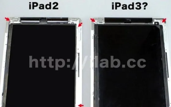ChinaTimes: 65 milioni di Retina Display per iPad 3