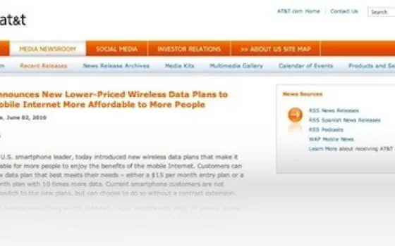 AT&T elimina il piano dati illimitato per iPad