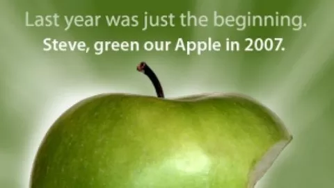 Steve Jobs annuncia: Apple diventerà più verde