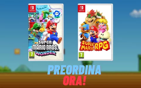 Super Mario Bros. Wonder + RPG in preordine A MENO DI €100