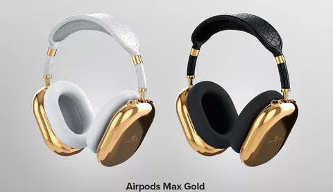AirPods Max, ora in versione d'oro a 88.000€