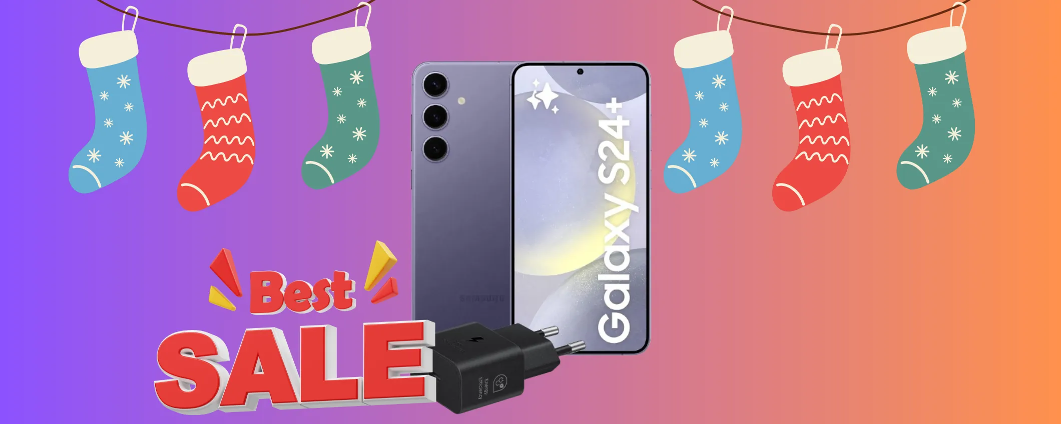 Samsung Galaxy S24+: con lo sconto della Befana risparmi 330€