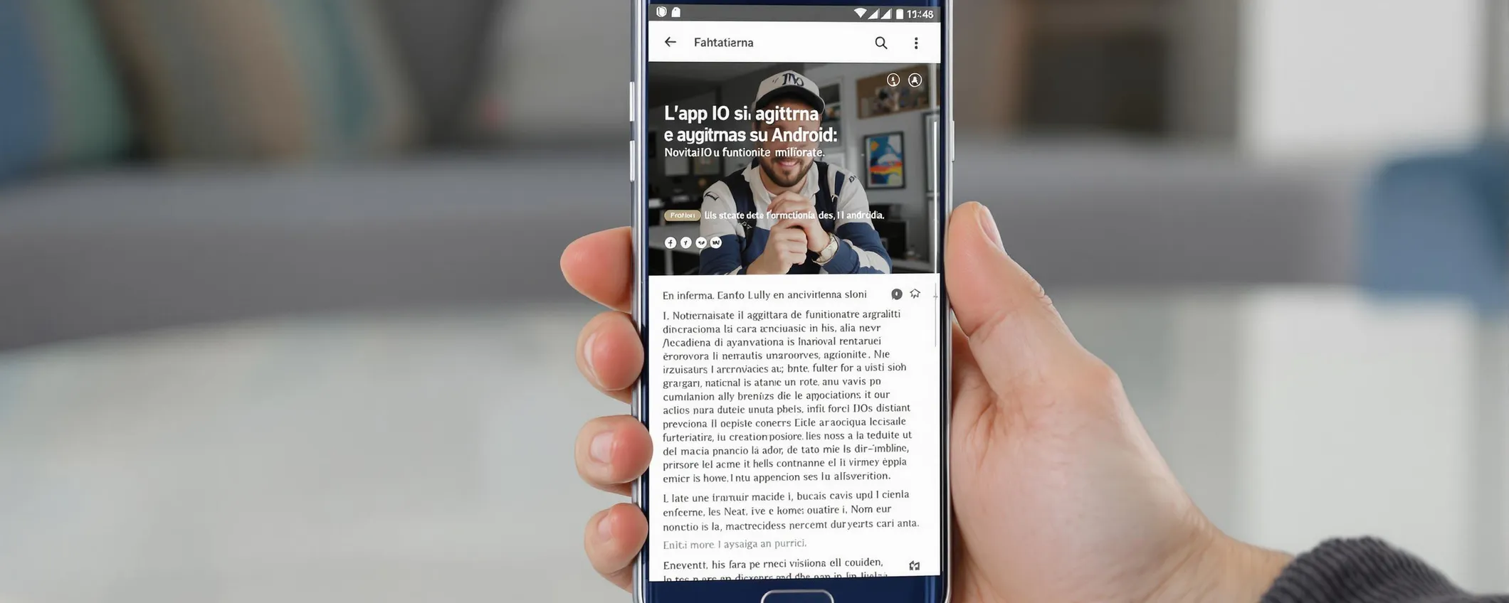 L'app IO si aggiorna su Android: novità grafiche e funzionalità migliorate